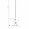 Подвесной светильник Maytoni P036PL-01CH