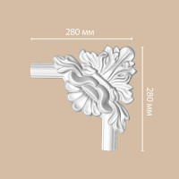 DP 8032 A*/40 угол DECOMASTER-1 (280х280х25мм)