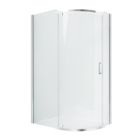 Душевое ограждение NEW TRENDY NEW KOMFORT 100x80x195 K-0439 (хром)