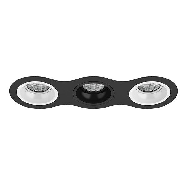 D637060706 Светильник DOMINO ROUND МR16 (214637+214606+214607+214606)