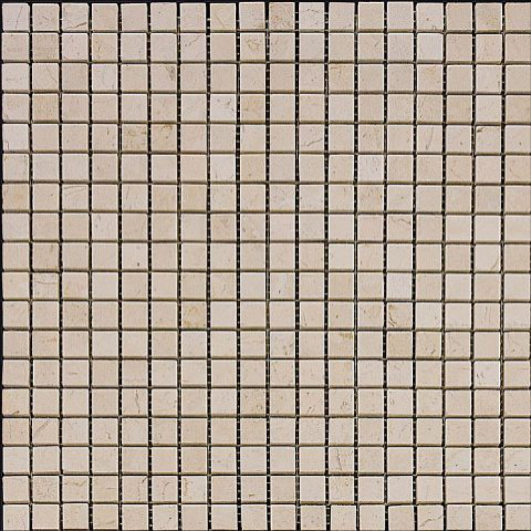 Мозаика из натурального камня M030-15P (Crema Marfil Extra) (M030-FP)
