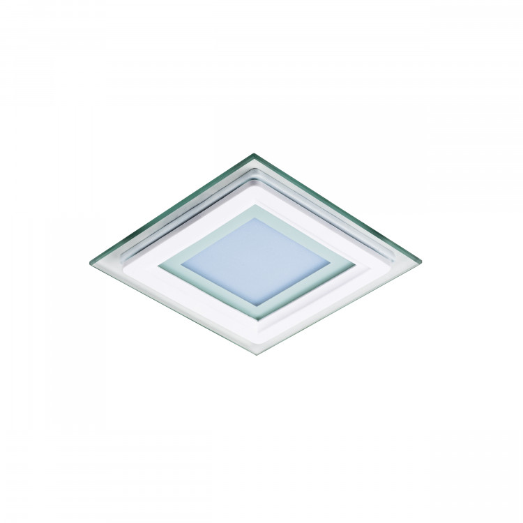 212040 Светильник ACRI QUA LED 6W 480LM БЕЛЫЙ/ПРОЗРАЧНЫЙ 4000K (в комплекте)