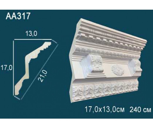 Карниз с орнаментом Перфект, арт. AA317