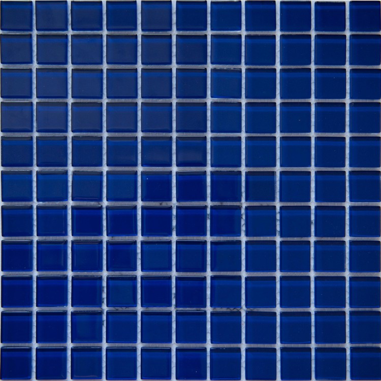 Мозаика из стекла Blue squares