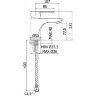 Смеситель для раковины Paffoni Red RED071CR