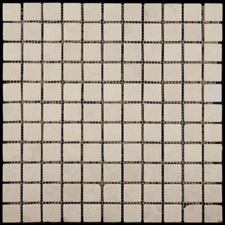 Мозаика из натурального камня M030-25T (Crema Marfil Extra)