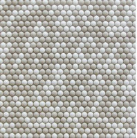 Мозайка из стекла Pixel cream
