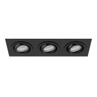 011623 Светильник SINGO X3  MR16/HP16 ЧЕРНЫЙ (в комплекте)