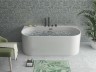 Ванна акриловая Azario BRADFORD пристенная, в комплекте с сифоном и металлической рамой 1800х800х580 BD07-1800 BRADFORD1800