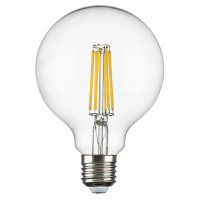 933002 Лампа LED FILAMENT 220V A60 E27 8W=80W 810LM 360G CL 3000K 15000H (в комплекте)