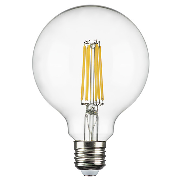 933002 Лампа LED FILAMENT 220V A60 E27 8W=80W 810LM 360G CL 3000K 15000H (в комплекте)