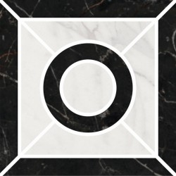 ID94 Фрагонар наборный чёрный 9.9*9.9 керамический декор