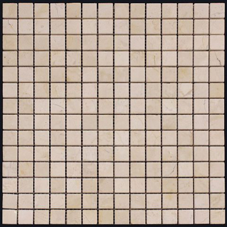 Мозаика из натурального камня M030-20P (Crema Marfil Extra)