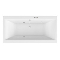 Ванна EXCELLENT Pryzmat Slim 180x80 "SOFT" (хром)