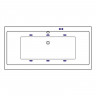 Ванна EXCELLENT Pryzmat Slim 180x80 "SOFT" (хром)