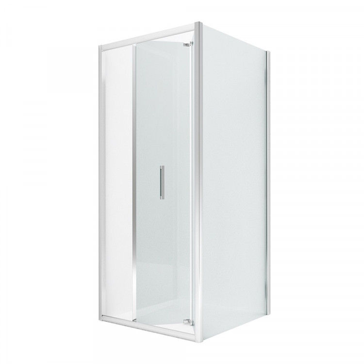 Душевое ограждение NEW TRENDY ALTA 90x90x195 D-0088A/D-0079B (хром)