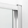 Душевое ограждение NEW TRENDY ALTA 90x90x195 D-0088A/D-0079B (хром)