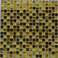 Мозайка из стекла Mirror gold
