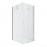 Душевое ограждение NEW TRENDY NEW SOLEO складные двери R 80x120x195 D-0152A/D-0151B (хром)