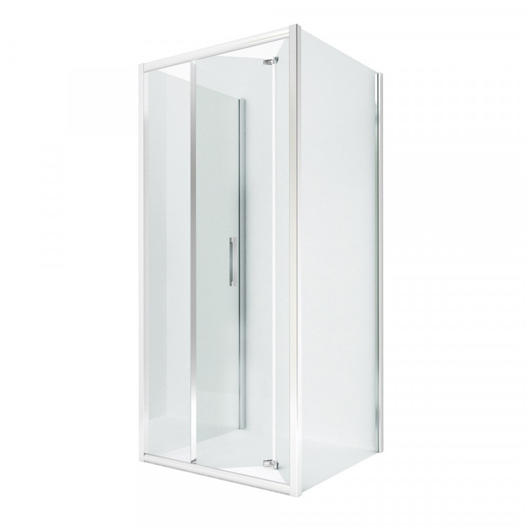 Душевое ограждение NEW TRENDY ALTA 90x90x195 K-0447 (хром)