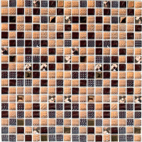 Мозаика из стекла Crystal brown
