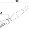 Душевой гарнитур Paffoni Belinda ZDUP035GF