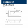 Ванна EXCELLENT Pryzmat Slim 180x80 "ULTRA" (золото)