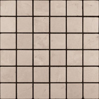 Мозаика из натурального камня M030-48T (Crema Marfil Extra)