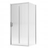 Душевое ограждение NEW TRENDY ALTA III 100x80x195 K-0571 (хром)