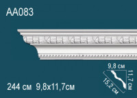 Зеркало "Ларс" white