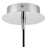 808117 (MD2128-1BL) Подвес FORMA 1х40W E14 ЧЕРНЫЙ (в комплекте)