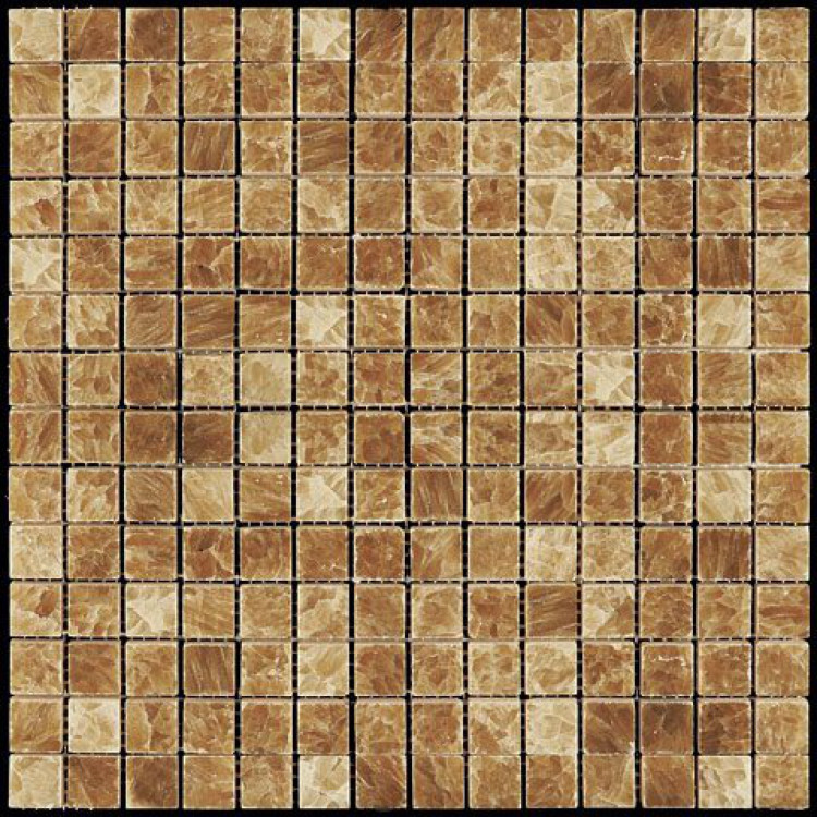Мозаика из натурального камня M072-20P (Onyx Caramel) (M073Y-20P)