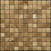Мозаика из натурального камня M072-25P (Onyx Caramel)