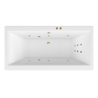 Ванна EXCELLENT Savia Duo 170x80 "LINE" (бронза)