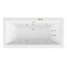 Ванна EXCELLENT Savia Duo 170x80 "LINE" (бронза)