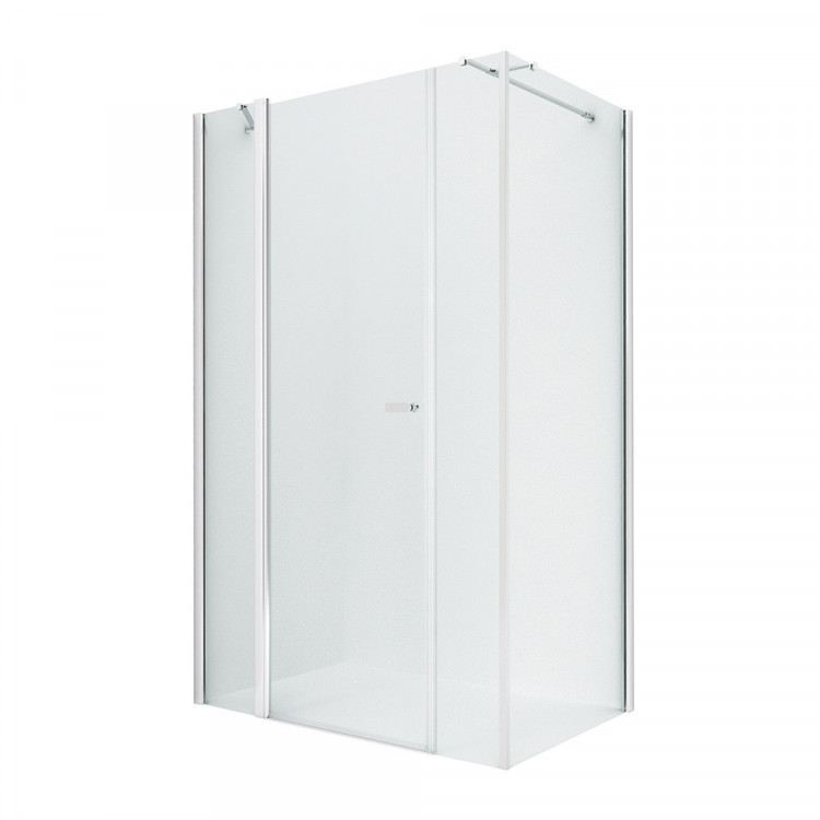 Душевое ограждение NEW TRENDY NEW SOLEO 110x110x195 K-0644 (хром)
