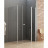 Душевое ограждение NEW TRENDY NEW SOLEO 110x110x195 K-0644 (хром)
