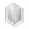 Душевое ограждение NEW TRENDY NEW SOLEO 110x110x195 K-0644 (хром)