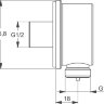 BD006XC Комплект Ideal Standard Ceratherm (A4888AA + A1000NU + B9448AA + B2618AA + B9445AA +B0383MY)