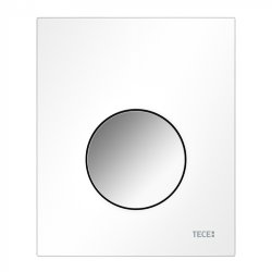 Панель смыва TECEloop Urinal 9242627 белая, кнопка хром
