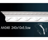 Карниз с орнаментом Перфект, арт. AA048F