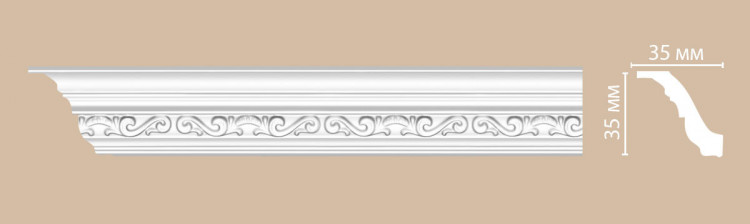 95842/68 плинтус DECOMASTER-2 (35х35х2400мм) [DT-8842]