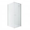 Душевое ограждение NEW TRENDY REFLEXA R 80x100x200 EXK-1241/EXK-0007 (хром)