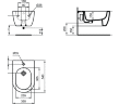M375001 Промо комплект ProSys + биде BLEND CURVE 2 в 1 (T375001 + R016267)