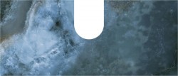 Задняя стенка CONO из керамогранита Ониче, синяя (спец. изделие декоративное) COb.SG567502R\56