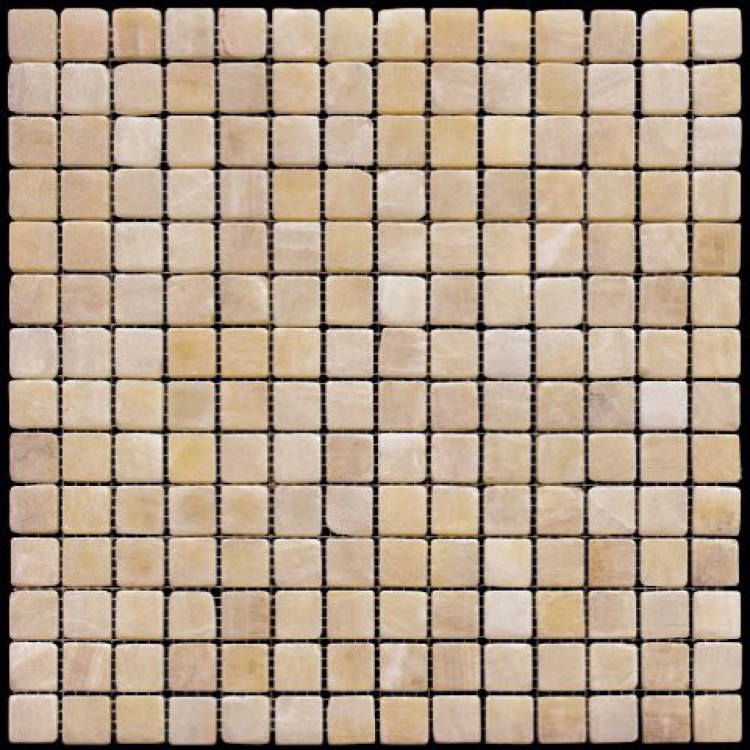 Мозаика из натурального камня M073-20T (Onyx Yellow)