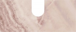 Задняя стенка CONO из керамогранита Ониче, розовая (спец. изделие декоративное) COb.SG567602R\56
