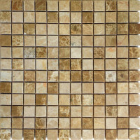 Мозаика из натурального камня Emperador Light  23x23