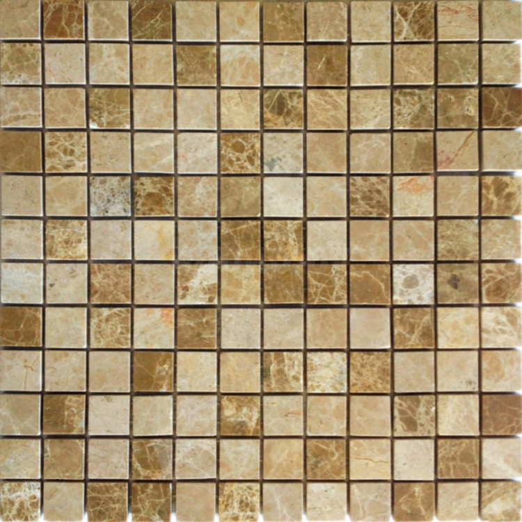 Мозаика из натурального камня Emperador Light  23x23