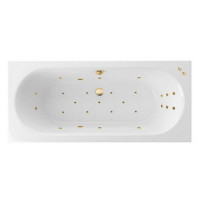 Ванна EXCELLENT Oceana Slim 170x75 "ULTRA" (золото)
